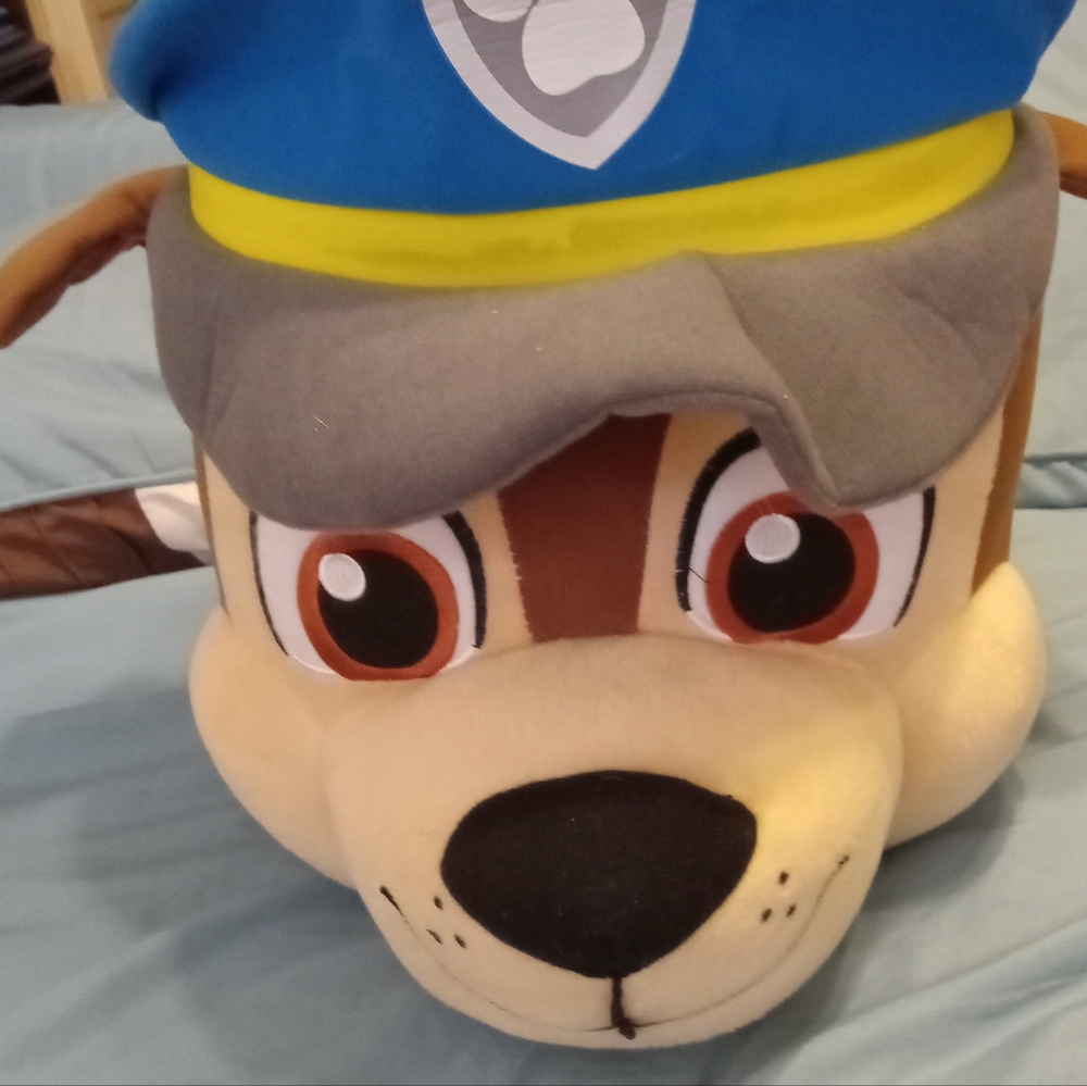 Paw Patrol Chase Plush Jumbo Easter Basket - NWOT